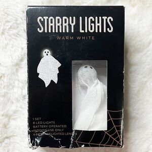 🔮 5/$25 Starry‎ Lights Halloween Ghost String Lights
